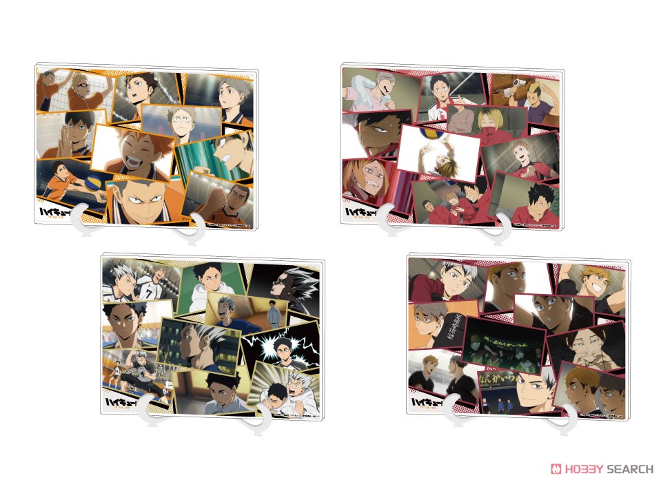 Acrylic Art Board (A5 Size) [Haikyu!!] 04 Scene Picture by School Ver. Inarizaki (Anime Toy) Other picture1