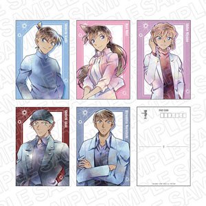 Detective Conan Post Card Set Pale Tone Series B (Anime Toy)