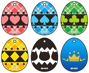 Shugo Chara! Acrylic Charm Collection (Set of 6) (Anime Toy)