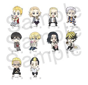 [Tokyo Revengers] Trading Mini Acrylic Stand Vol.2 (Set of 10) (Anime Toy)