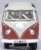 (N) Sealing Wax Red/beige Grey VW T1 Samba Bus (Model Train) Item picture2