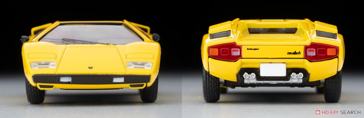 TLV-N Lamborghini Countach LP400 (Yellow) (Diecast Car) Item picture3