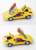TLV-N Lamborghini Countach LP400 (Yellow) (Diecast Car) Item picture4
