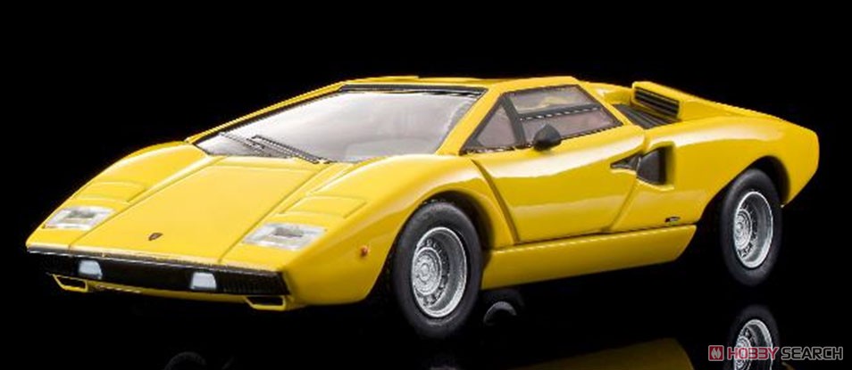 TLV-N Lamborghini Countach LP400 (Yellow) (Diecast Car) Item picture7