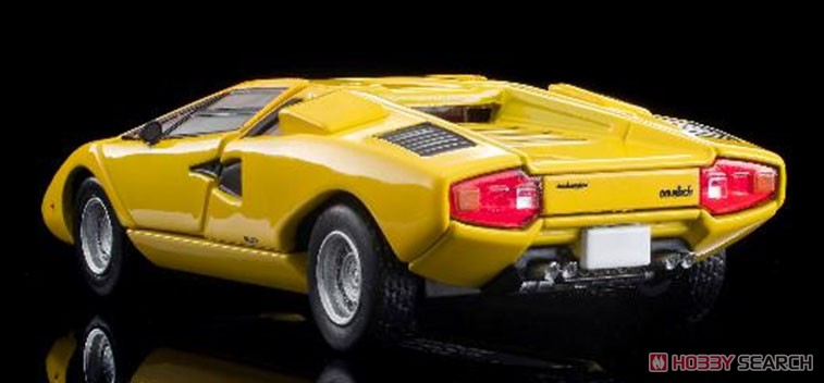 TLV-N Lamborghini Countach LP400 (Yellow) (Diecast Car) Item picture8