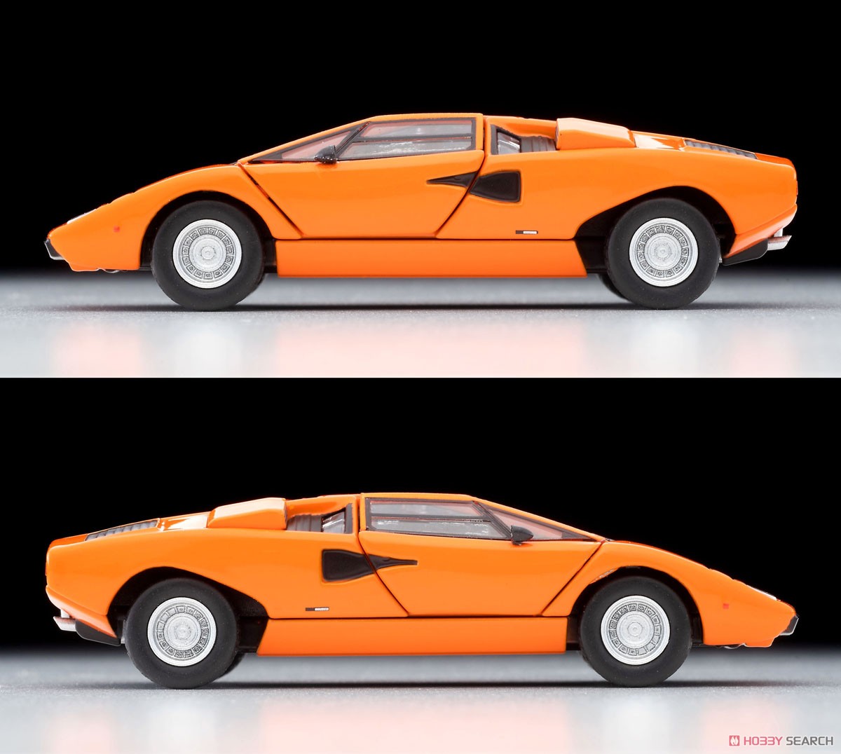TLV-N Lamborghini Countach LP400 (Orange) (Diecast Car) Item picture2