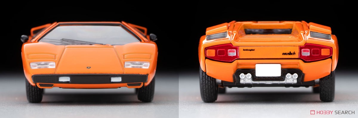 TLV-N Lamborghini Countach LP400 (Orange) (Diecast Car) Item picture3