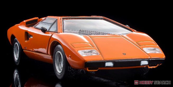 TLV-N Lamborghini Countach LP400 (Orange) (Diecast Car) Item picture7