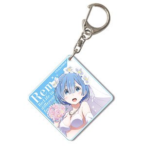 [Re:Zero -Starting Life in Another World- 2nd Season] Acrylic Key Ring Design 03 (Rem/B) (Anime Toy)