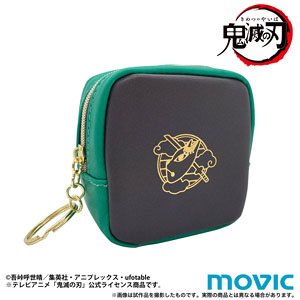 Demon Slayer: Kimetsu no Yaiba Square Mini Pouch Tanjiro Kamado (Anime Toy)