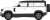 (OO) ニュー ランドローバー ディフェンダー 110X フジホワイト (鉄道模型) その他の画像1