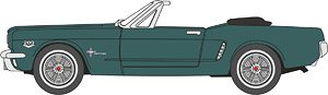 (HO) フォード マスタング 1965 アイビーグリーン (鉄道模型)