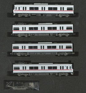 Meitetsu Series 3300 (1, 2nd Edition, Old Color) Standard Four Car Formation Set (w/Motor) (Basic 4-Car Set) (Pre-colored Completed) (Model Train)