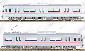 名鉄 3150系 (2次車・旧塗装) 増結2両編成セット (動力無し) (増結・2両セット) (塗装済み完成品) (鉄道模型)