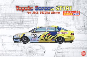 1/24 Racing Series Toyota Corona ST191 1994 International Suzuka 500km Winner w/Masking Sheet (Model Car)