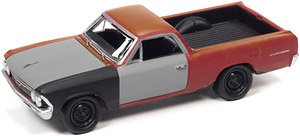1966 Chevy El Camino Project Legal Red / Rust Paint (Diecast Car)