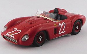 フェラーリ 500 TR サッサリサーキット 1957 #22 Gino Munaron シャーシNo.0608 (ミニカー)