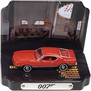 ジェームズ ボンド 1971 フォード マスタング `007 ダイヤモンドは永遠に` ティンジオラマ (ミニカー)
