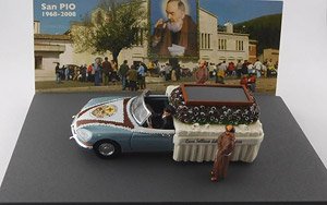 Citroen DS Special - Azzurro Metallizzato - 1968 - Funerale di Padre Pio (Diecast Car)