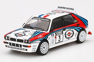 Lancia Delta HF Integrale Evoluzione 1992 Rally 1000 Lakes Winner #3 (Diecast Car)