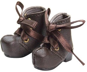Lil` Fairy -Ribbon Boots- (Dark Brown) (Fashion Doll)