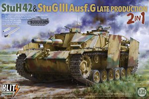 StuH42 & StuG.III Ausf.G Late Production 2 in 1 (Plastic model)