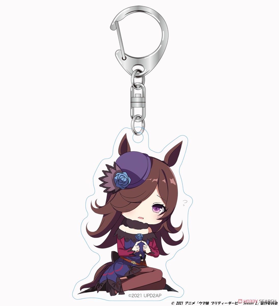 TV Animation [Uma Musume Pretty Derby Season 2] Choco-Suwa Trading Acrylic Key Ring (Set of 10) (Anime Toy) 商品画像7