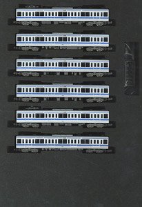 Seibu Series 6000 (6109 Formation, Fukutoshin Line Corresponding, Renewaled Car) Additional Six Middle Car Set (without Motor) (Add-on 6-Car Set) (Pre-colored Completed) (Model Train)