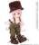Lil` Fairy -Side Buckle Ribbon Boots- (Light Brown x Brown) (Fashion Doll) Other picture1