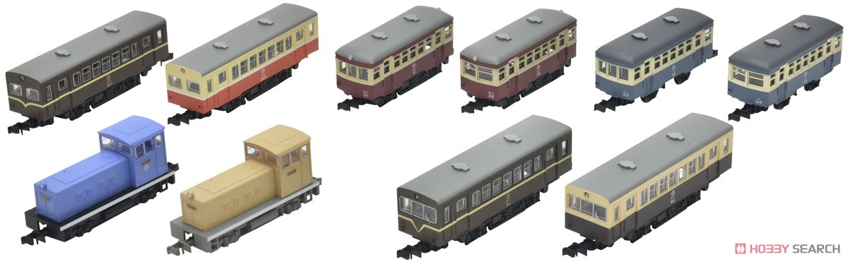 ノスタルジック鉄道コレクション 第2弾 (10個入り) (鉄道模型) 商品画像1