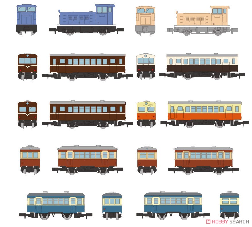 ノスタルジック鉄道コレクション 第2弾 (10個入り) (鉄道模型) その他の画像1