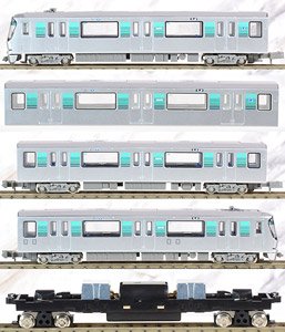 The Linear Motor Metro Collection Yokohama Municipal Subway Green Line Type 10000 (2nd Edition) Four Car Set A (4-Car Set) (Model Train)