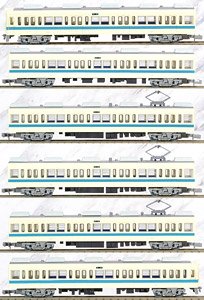 The Railway Collection Odakyu Type 2600 Six Car Set (6-Car Set) (Model Train)