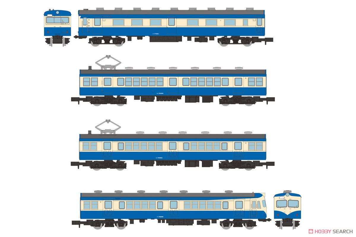 鉄道コレクション 国鉄 70系 両毛線 4両セットA (4両セット) (鉄道模型) その他の画像1