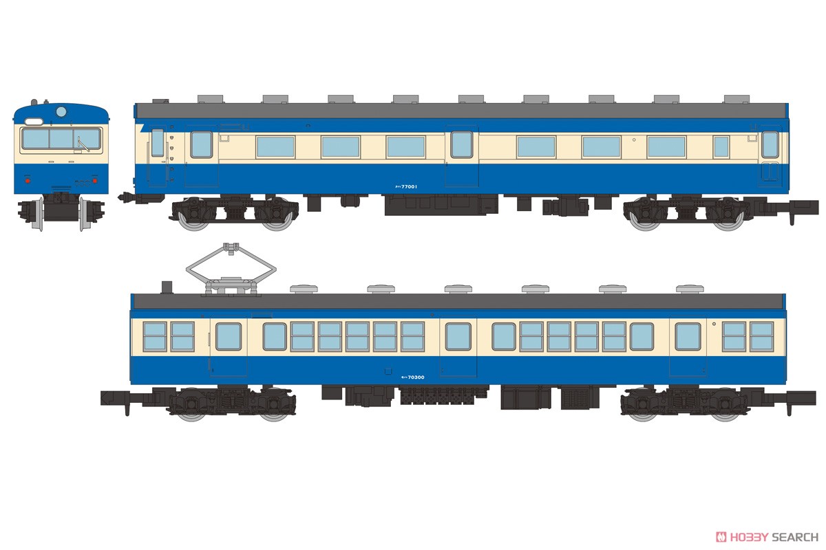 鉄道コレクション 国鉄 70系 両毛線 4両セットA (4両セット) (鉄道模型) その他の画像2