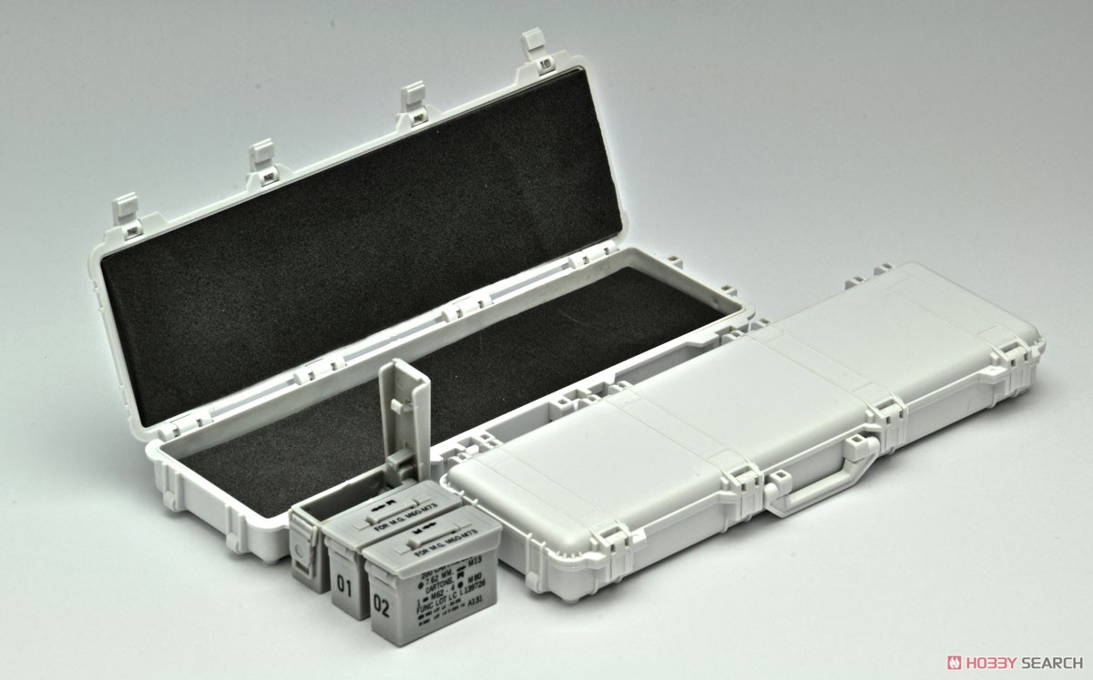 1/12 Little Armory (LD038) Military HardCase A3 White x Gray (Plastic model) Item picture1