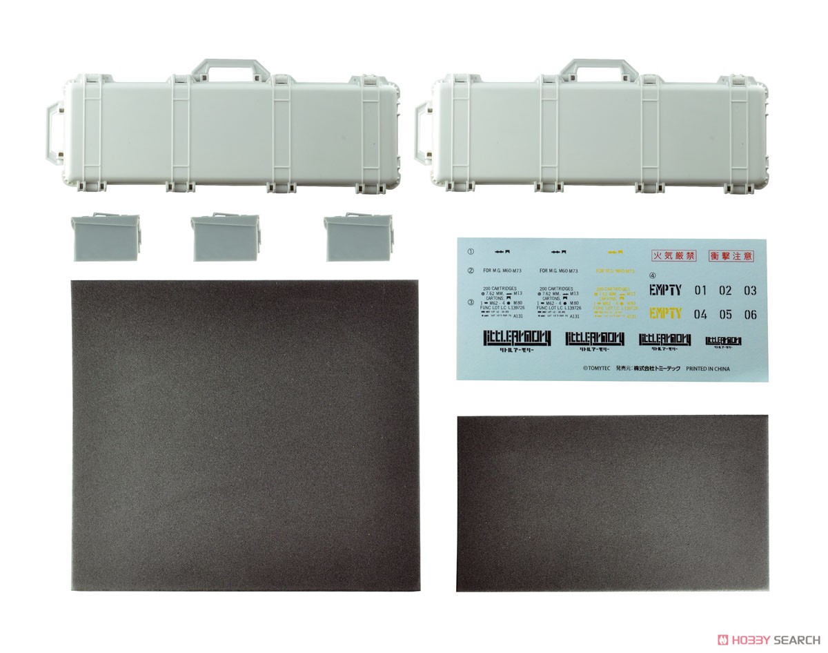 1/12 Little Armory (LD038) Military HardCase A3 White x Gray (Plastic model) Item picture4