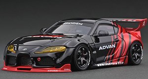 PANDEM Supra (A90) Black/Red (Diecast Car)