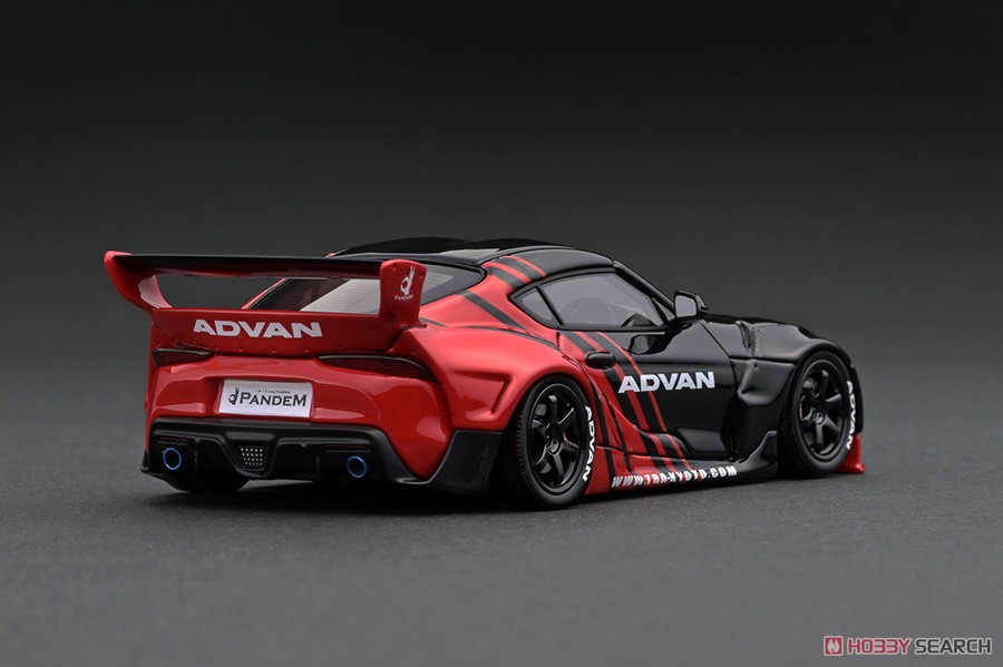 PANDEM Supra (A90) Black/Red (ミニカー) 商品画像2