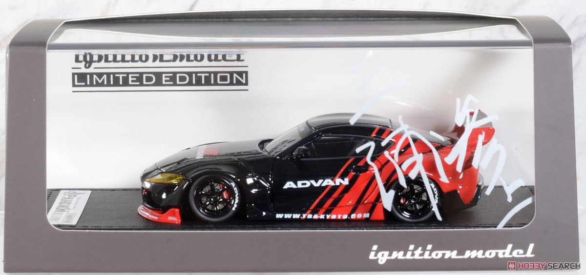 PANDEM Supra (A90) Black/Red (ミニカー) パッケージ2