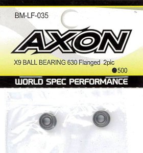 X9 BOLL BEARING 630 Flanged 2pic (ラジコン)