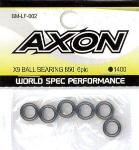 X9 Ball Bearing 850 (6 Pieces) (RC Model)