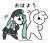 Hatsune Miku Series Sticker A Over Action Rabbit Collaboration (Anime Toy) Item picture1
