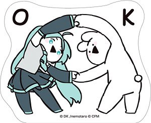 初音ミクシリーズ ステッカー J すこぶる動くウサギコラボ (キャラクターグッズ)