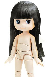 Full Mobile Kewpie Hair Collection Long (Black) (Fashion Doll)