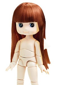 Full Mobile Kewpie Hair Collection Long (Brown) (Fashion Doll)