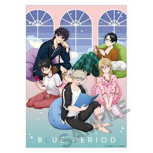 Blue Period A2 Clear Poster Sitting Pattern Assembly (Anime Toy)