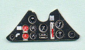 PZL P.11cガル翼戦闘機・着色計器板・ミラージュ (プラモデル)
