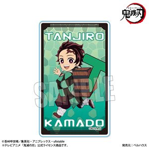 Acrylic Card Alphabet Ver. [Demon Slayer: Kimetsu no Yaiba] Tanjiro Kamado (Anime Toy)