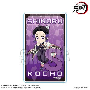 Acrylic Card Alphabet Ver. [Demon Slayer: Kimetsu no Yaiba] Shinobu Kocho (Anime Toy)